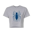 thumbnail image 1 of Marvel Spider-Man - Spider Logo - Juniors Cropped Graphic T-Shirt, 1 of 5