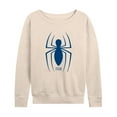 thumbnail image 1 of Marvel Spider-Man - Spider Logo - Ladies French Terry Pullover Sweatshirt, 1 of 5