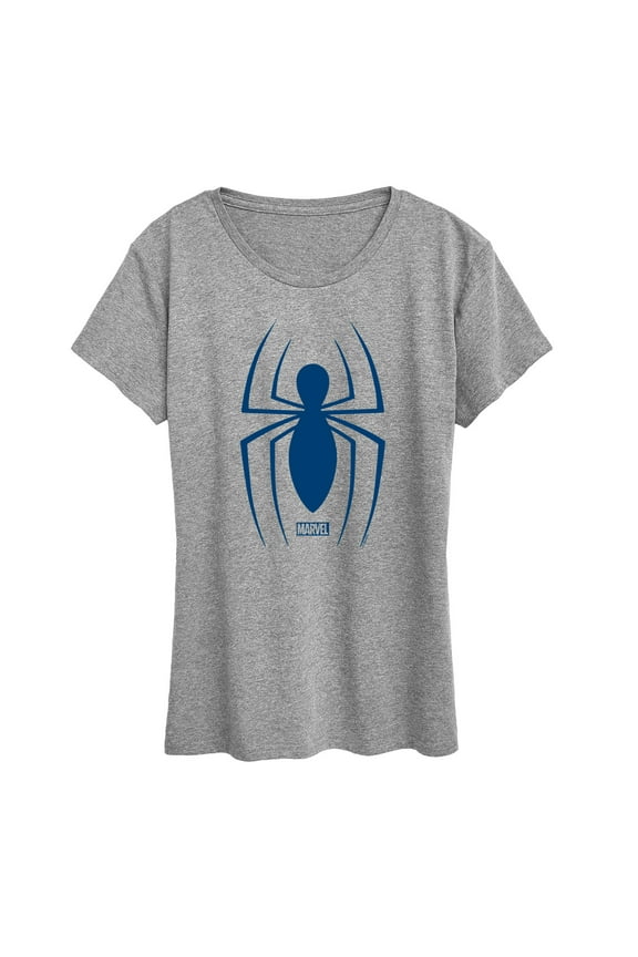 Spider-Man - Spider Logo - Ladies Short Sleeve Graphic T-Shirt
