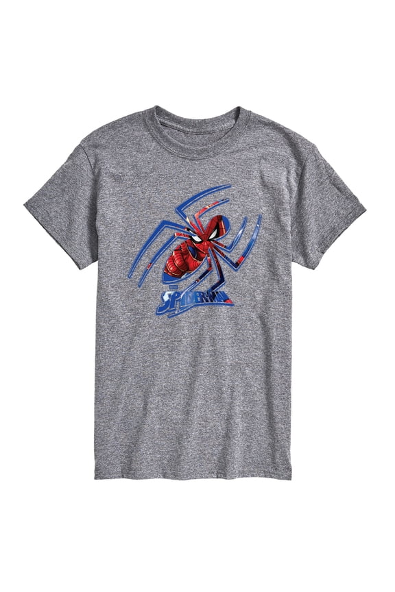 - Spider-Man Spider Logo - Men's Short Sleeve Graphic T-Shirt