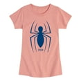 thumbnail image 1 of Marvel Spider-Man - Spider Logo - Toddler And Youth Girls Fitted Short Sleeve Graphic T-Shirt, 1 of 4