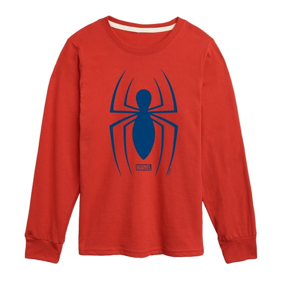 Marvel Spider-Man - Spider Logo - Toddler And Youth Long Sleeve Graphic T-Shirt