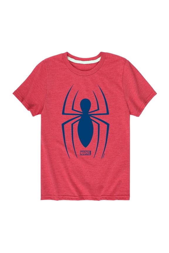 Spider-Man - Spider Logo - Toddler And Youth Short Sleeve Graphic T-Shirt