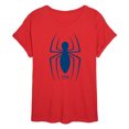 thumbnail image 1 of Marvel Spider-Man - Spider Logo - Women's Oversized Graphic T-Shirt, 1 of 4