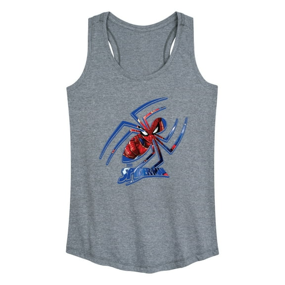 Marvel - Spider-Man Spider Logo - Women's Racerback Graphic Tank Top