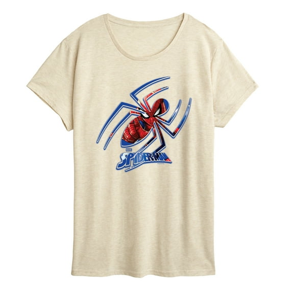 Marvel - Spider-Man Spider Logo - Women's Short Sleeve Graphic T-Shirt
