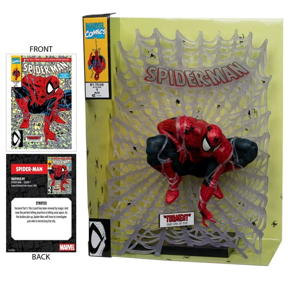 Marvel Spider-Man (Spider-Man #1) 1:6th Scale Collectible w/ Scene - McFarlane Toys