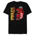 thumbnail image 1 of Marvel Spider-Man Spider-Rex Comic Style - Short Sleeve Blended T-Shirt for Adults - Customized-Black, 1 of 5