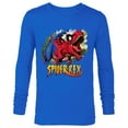 thumbnail image 1 of Marvel Spider-Man Spider-Rex Rip and Roar - Long Sleeve T-Shirt for Men - Customized-Navy, 1 of 5