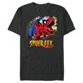 thumbnail image 1 of Marvel Spider-Man Spider-Rex Rip and Roar - Short Sleeve Blended T-Shirt for Adults - Customized-Dark Heather, 1 of 5