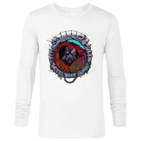 Marvel Spider-Man Spider-Verse Cyborg Spider-Woman Circle - Long Sleeve T-Shirt for Men - Customized-White