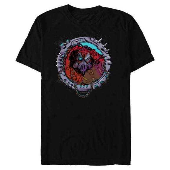 Marvel Spider-Man Spider-Verse Cyborg Spider-Woman Circle - Short Sleeve Blended T-Shirt for Adults - Customized-Black