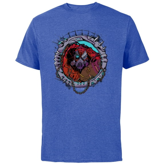 Marvel Spider-Man Spider-Verse Cyborg Spider-Woman Circle - Short Sleeve Cotton T-Shirt for Adults - Customized-Royal Heather