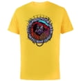 thumbnail image 1 of Marvel Spider-Man Spider-Verse Cyborg Spider-Woman Circle - Short Sleeve Cotton T-Shirt for Adults - Customized-Yellow, 1 of 5