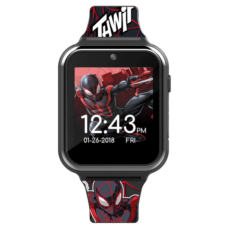 Marvel Spider-Man Spider-Verse Unisex Kids Smart Watch, SPD4664WMC
