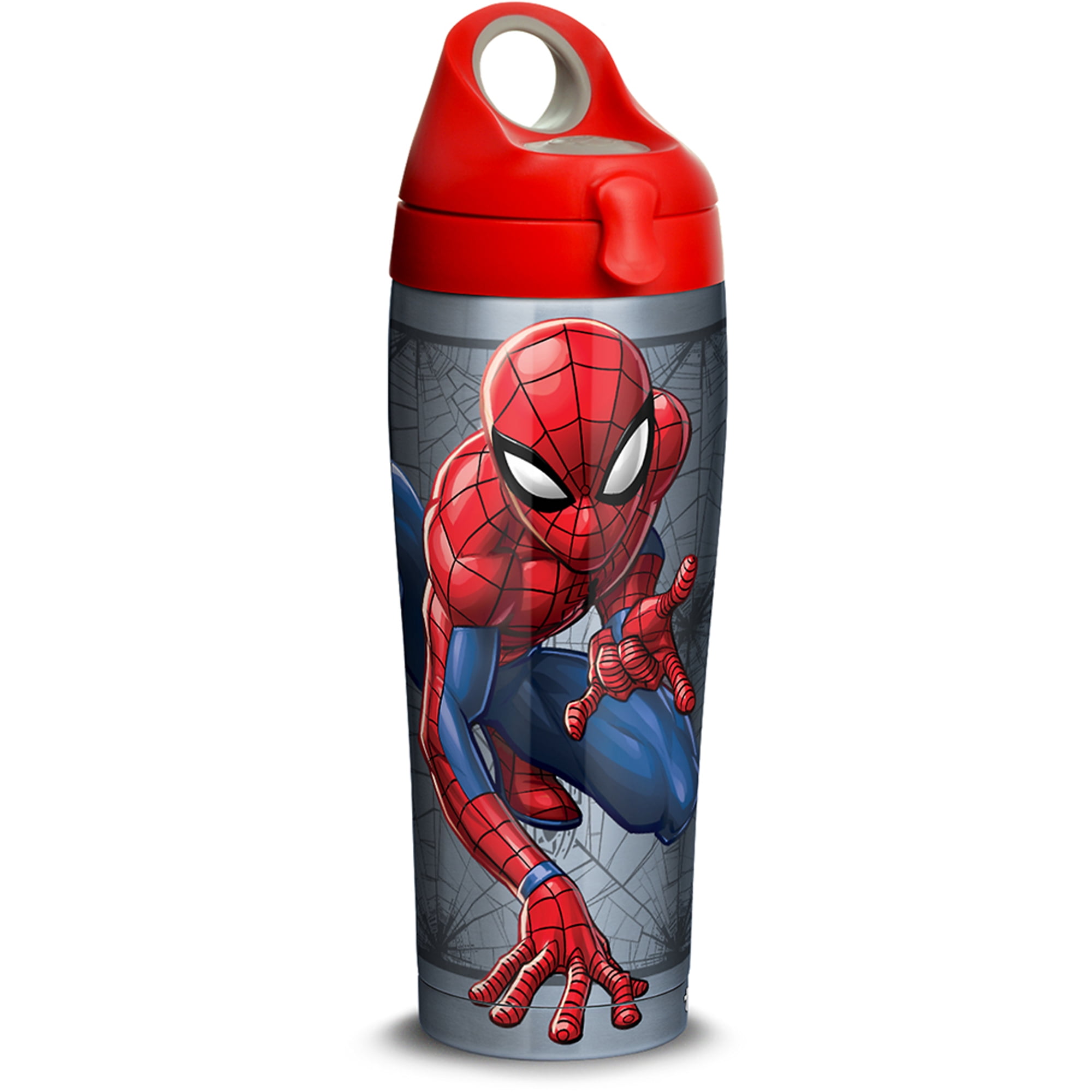 Spider-man Classic Amazing 24 Ounce Transparent Plastic Water