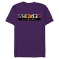 thumbnail image 1 of Marvel Spider-Man Spider-Woman Silver Age Heroes Super Hero - Short Sleeve Blended T-Shirt for Adults - Customized-Purple, 1 of 5