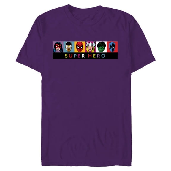 Marvel Spider-Man Spider-Woman Silver Age Heroes Super Hero - Short Sleeve Blended T-Shirt for Adults - Customized-Purple
