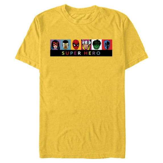 Marvel Spider-Man Spider-Woman Silver Age Heroes Super Hero - Short Sleeve Blended T-Shirt for Adults - Customized-Yellow