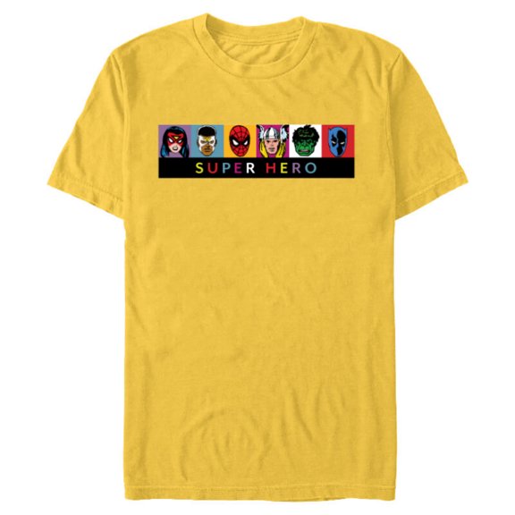 Marvel Spider-Man Spider-Woman Silver Age Heroes Super Hero - Short Sleeve Blended T-Shirt for Adults - Customized-Yellow