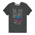 thumbnail image 1 of Marvel Spider-Man - Spidey 4Th Birthday - Toddler And Youth Short Sleeve Graphic T-Shirt, 1 of 5