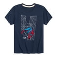 thumbnail image 1 of Marvel Spider-Man - Spidey 4Th Birthday - Toddler And Youth Short Sleeve Graphic T-Shirt, 1 of 5
