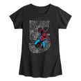 thumbnail image 1 of Marvel Spider-Man - Spidey 5Th Birthday - Toddler And Youth Girls Fitted Short Sleeve Graphic T-Shirt, 1 of 4