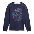 thumbnail image 1 of Marvel Spider-Man - Spidey 6Th Birthday - Toddler And Youth Long Sleeve Graphic T-Shirt, 1 of 5
