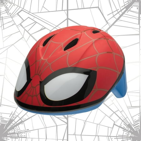 Marvel Spider-Man Spidey Eyes Bell Bike Helmet, Red, Toddler 3+ (48-52cm)