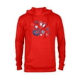 thumbnail image 1 of Marvel Spider-Man Spidey Hearts Valentine's Day - Pullover Hoodie for Adults - Customized-Red, 1 of 5