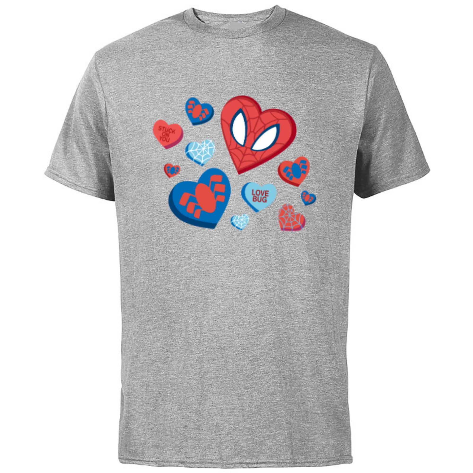 Marvel Spider-Man Spidey Hearts Valentine's Day - Short Sleeve Cotton T ...