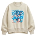 thumbnail image 1 of Marvel - Spider-Man Spray Paint Graffiti - Women's Oversized Fleece Crew Sweatshirt, 1 of 4