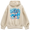 thumbnail image 1 of Marvel - Spider-Man Spray Paint Graffiti - Women's Oversized Fleece Hoodie Sweatshirt, 1 of 4