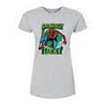 thumbnail image 1 of Marvel Spider-Man - St. Patrick's Day Amazingly Lucky - Juniors Fitted Graphic T-Shirt, 1 of 5