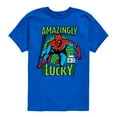 thumbnail image 1 of Marvel Spider-Man - St. Patrick's Day Amazingly Lucky - Toddler And Youth Short Sleeve Graphic T-Shirt, 1 of 5