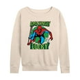 thumbnail image 1 of Marvel Spider-Man - St. Patrick's Day Amazingly Lucky - Women's French Terry Pullover Sweatshirt, 1 of 5