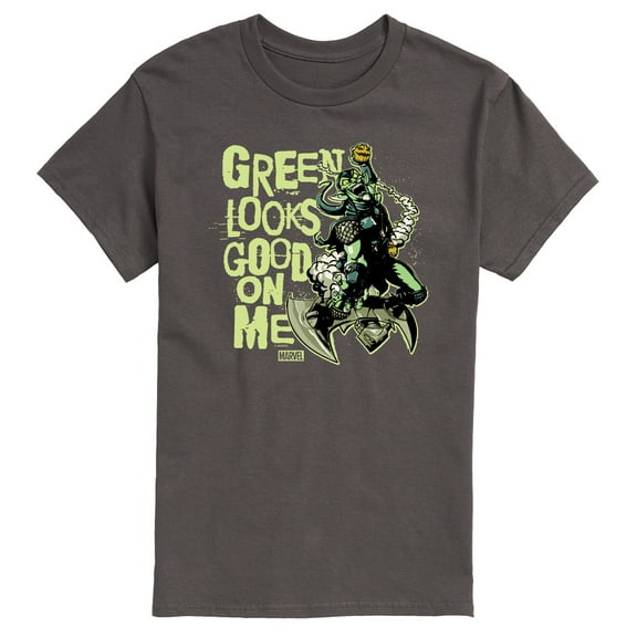 Marvel Spider-Man - St. Patrick's Day Green Looks Good On Me - Men's Short Sleeve Graphic T-Shirt