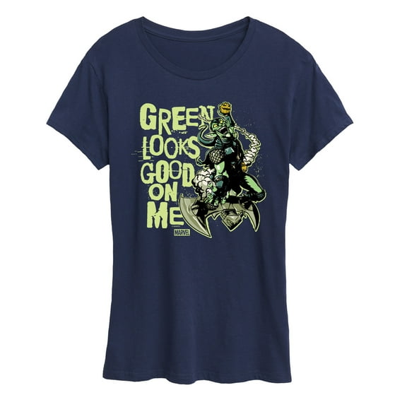 Marvel Spider-Man - St. Patrick's Day Green Looks Good On Me - Women's Short Sleeve Graphic T-Shirt