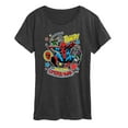 thumbnail image 1 of Marvel Spider-Man - Stickers Style - Ladies Short Sleeve Graphic T-Shirt, 1 of 5