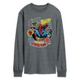 thumbnail image 1 of Marvel Spider-Man - Stickers Style - Men's Long Sleeve Graphic T-Shirt, 1 of 4