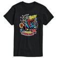 thumbnail image 1 of Marvel Spider-Man - Stickers Style - Men's Short Sleeve Graphic T-Shirt, 1 of 4