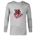 thumbnail image 1 of Marvel Spider-Man Super Hero Graduation Grad Class of 2024 - Long Sleeve T-Shirt for Men - Customized-Athletic Heather, 1 of 5