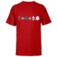 thumbnail image 1 of Marvel Spider-Man Super Heroes Toony Easter Eggs - Short Sleeve T-Shirt for Kids - Customized-Red, 1 of 5