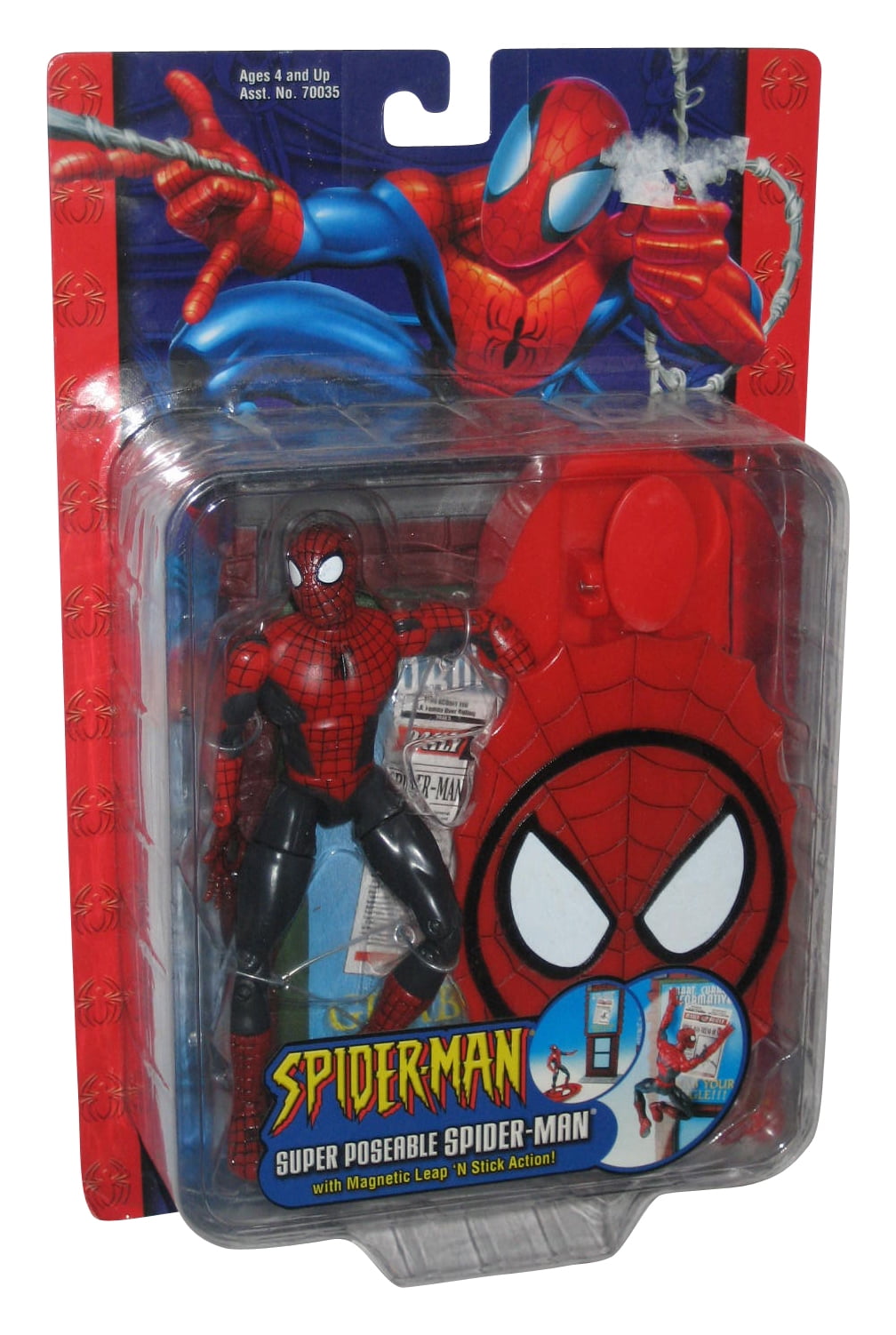 Magnetic spiderman action figure new arrivals