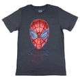 thumbnail image 1 of Marvel Spider-Man T-Shirt Boys' Graphic Superhero Face Short Sleeve Tee, 1 of 5
