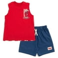 thumbnail image 1 of Marvel Spider-Man Tank Top and Shorts Outfit Set Toddler to Big Kid, 1 of 5