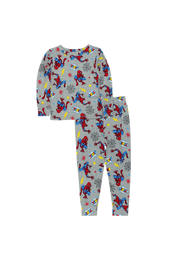 Spider-Man Toddler Boys Long Sleeve Viscose Pajama Set SM377ELL