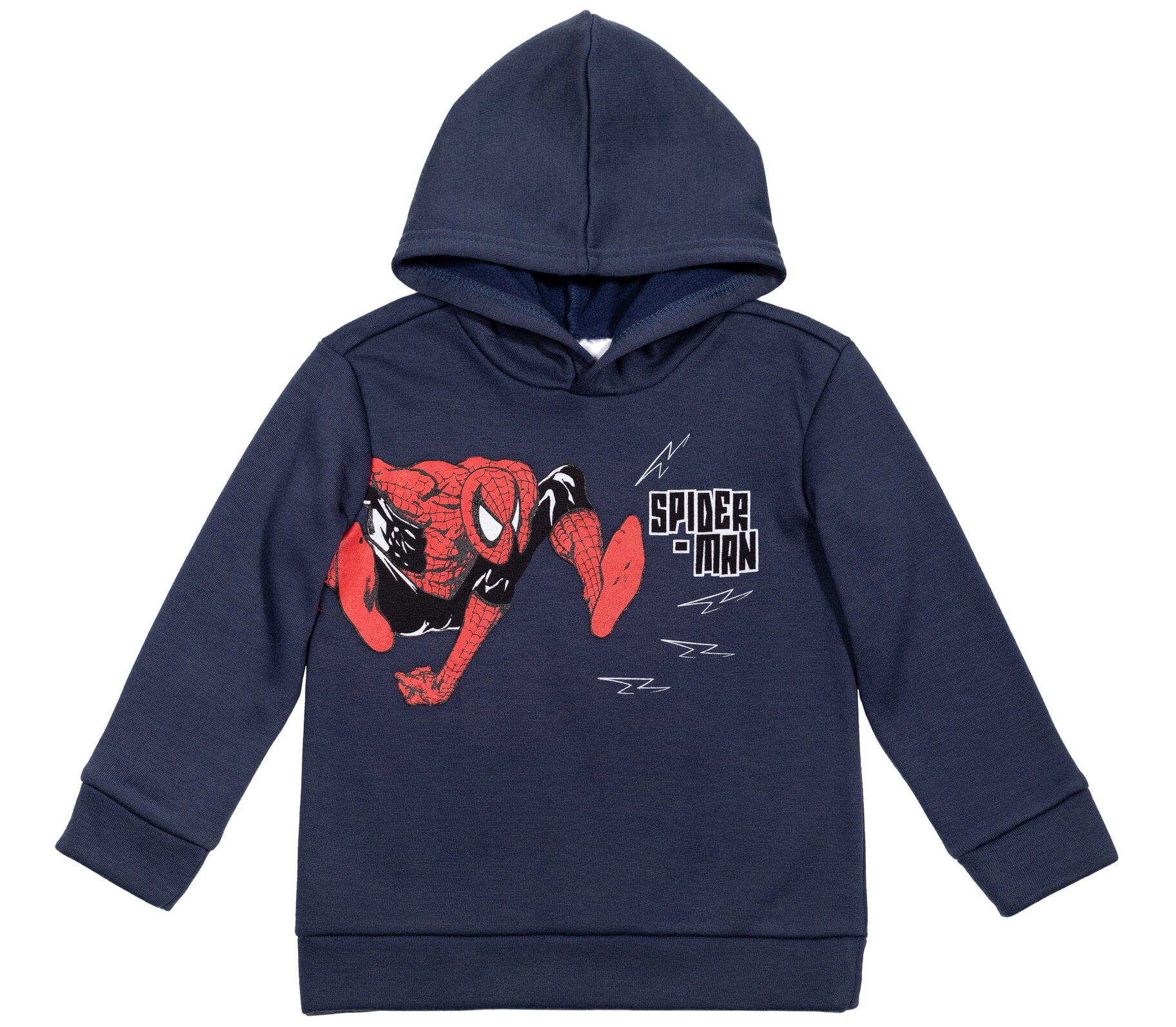 Marvel SpiderMan Toddler Boys Pullover Hoodie Toddler to Little Kid