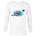 thumbnail image 1 of Marvel Spider-Man Toon Family Party Dad of the Birthday Boy - Long Sleeve T-Shirt for Men - Customized-White, 1 of 5