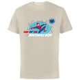 thumbnail image 1 of Marvel Spider-Man Toon Family Party Dad of the Birthday Boy - Short Sleeve Cotton T-Shirt for Adults - Customized-Natural, 1 of 5